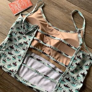 Kortni Jeane Swimmers Latter Back 2.0 Crop Top